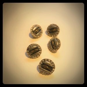 5 vintage “Istante by Gianni Versace” buttons